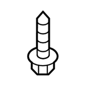 Toyota 90159-60477 Bumper Cover Screw