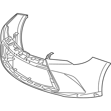 Toyota 52119-07912 Bumper Cover