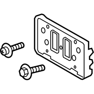 Toyota 75101-06030 License Bracket