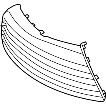 Toyota 53112-06280 Lower Grille