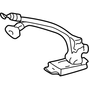 Toyota 69350-35020 Lock Assembly, Rear