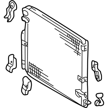 Toyota 88840-60040 Condenser Assembly