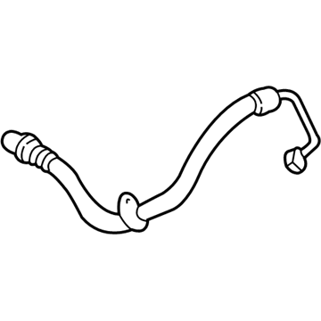 Toyota 90947-02B39 Flex Hose, Passenger Side