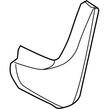 Toyota PT769-21110 Mud Guard