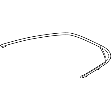 Toyota Camry Door Moldings - 75707-33070