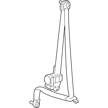 Toyota 73370-0C040-B1 Belt & Retractor