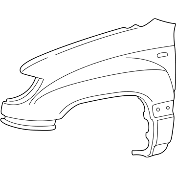Toyota Land Cruiser Fender - 53802-60A30