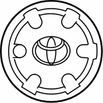Toyota 42603-35610 Wheel Cap, Rear