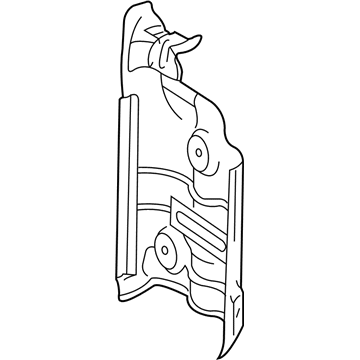 Toyota 25587-0H010 Heat Shield