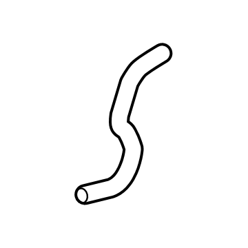 Toyota Corolla Coolant Reservoir Hose - 16261-24030