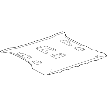 Toyota 58570-0C020-B0 Trunk Carpet