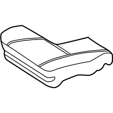 Toyota 71511-02150 Seat Cushion Pad