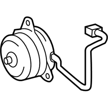 Scion Fan Motor - 16363-0T100