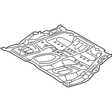 Toyota Prius V Floor Pan - 58211-47090