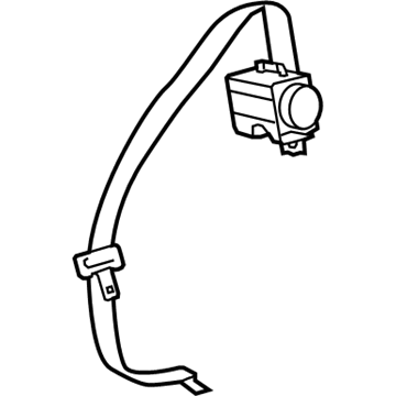 Toyota Prius Plug-In Seat Belt - 73350-47030-C0