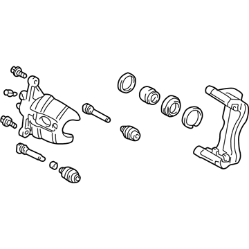 2007 Toyota Highlander Brake Caliper - 47730-48130