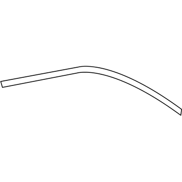 Toyota 75987-06060 Black Out Tape, Passenger Side
