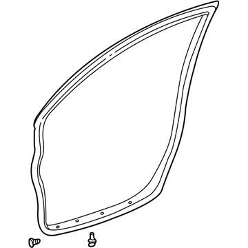 2004 Toyota Corolla Door Seal - 67861-02130