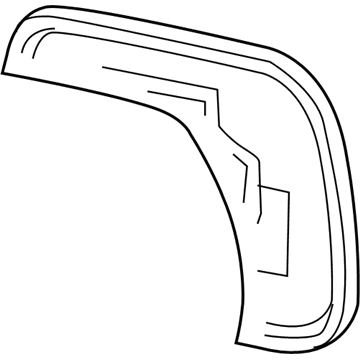 Toyota 87961-48160 Mirror Glass
