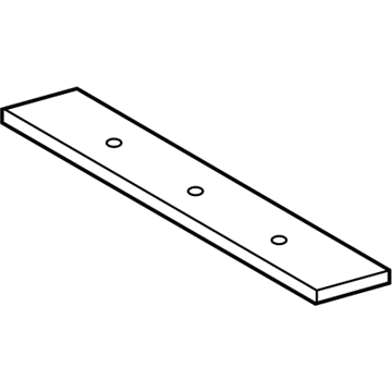 Toyota 63341-48060 Headliner Silencer, Rear Center