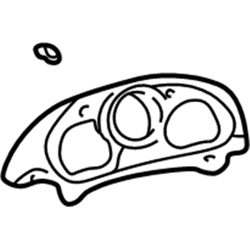 Toyota 55410-48060-B0 Cluster Bezel