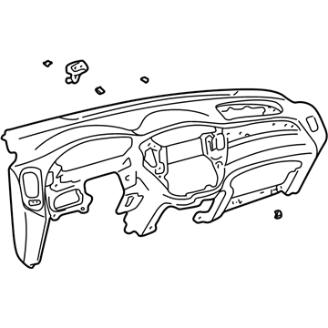 Toyota 55301-48020-B2 Instrument Panel