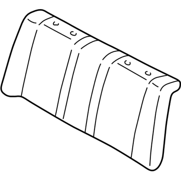 Toyota 71077-02141-C0 Seat Back Cover