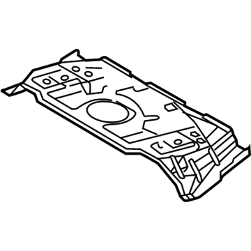 Scion xA Floor Pan - 58211-52130
