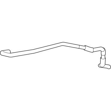 Toyota 23820-25280 Hose Assy,  Fuel Vapor Feed