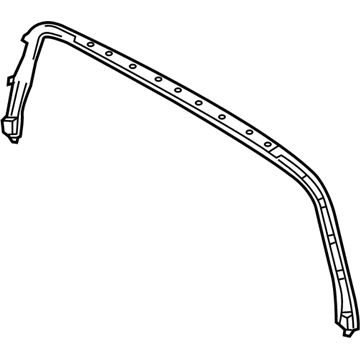 Toyota 75573-0C010 Upper Molding, Rear