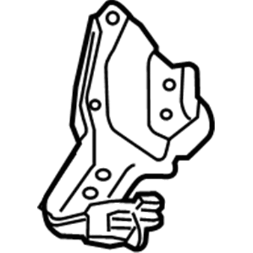 Toyota 68350-08031 Roller & Bracket, Lower Passenger Side