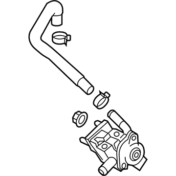 Toyota Highlander EGR Valve - 25620-31080