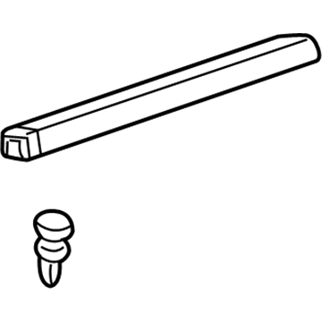 Toyota 53388-33011 Seal To Hood
