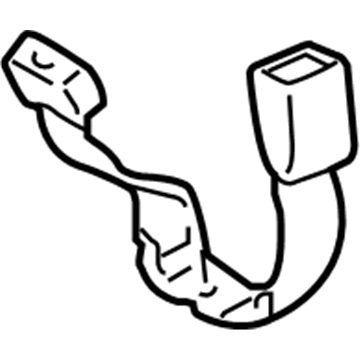 Toyota Prius C Seat Belt - 73470-52450-C0