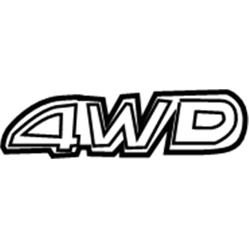 Toyota Tundra Emblem - 75473-0C020