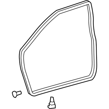 Toyota Venza Door Seal - 67861-0T011