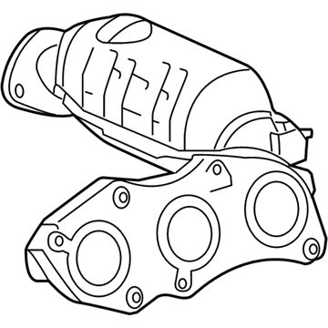 Toyota Catalytic Converter - 17140-0P250
