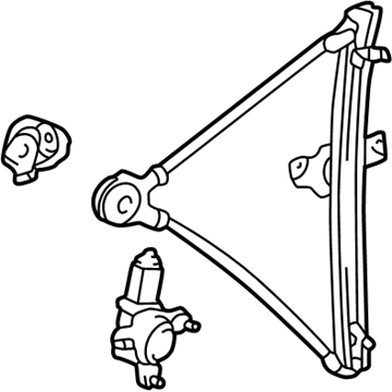 Toyota Window Regulator - 69810-42013
