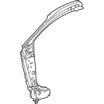 Toyota 61108-08904 Hinge Pillar Reinforcement
