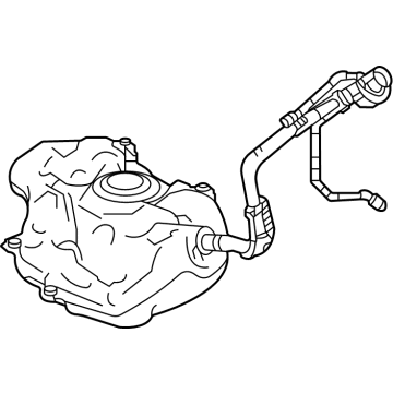 Toyota Corolla Fuel Tank - 77001-12F21