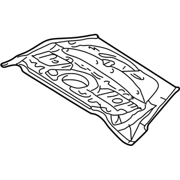 Toyota 58211-52902 Center Floor Pan