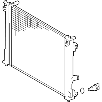 Toyota RAV4 Prime Radiator - 16400-31690