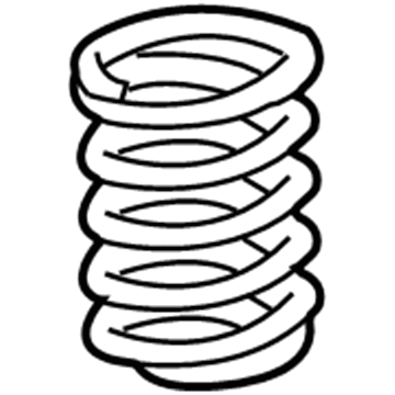Toyota FJ Cruiser Coil Springs - 48231-35430
