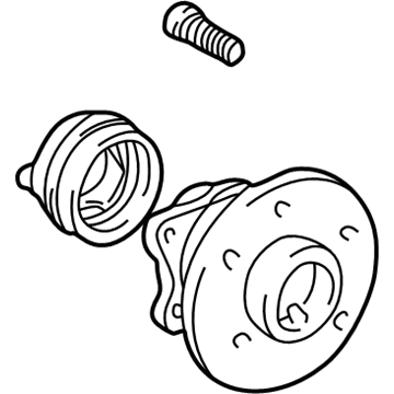 Toyota Wheel Hub - 42410-01020