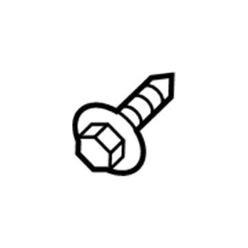 Toyota 90159-A0006 Wheel Opening Molding Screw