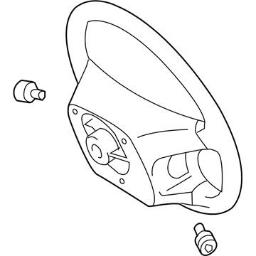 Toyota 45100-48360-E1 Steering Wheel