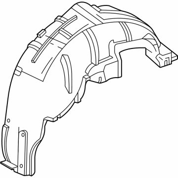 Toyota 65637-30210 Wheelhouse Liner