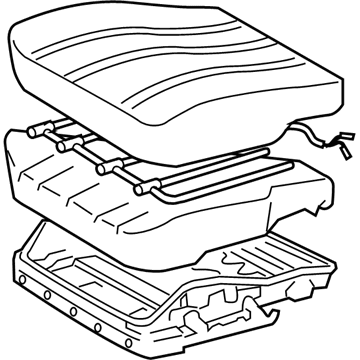 Toyota Avalon Seat Cushion - 71410-AC230-E0