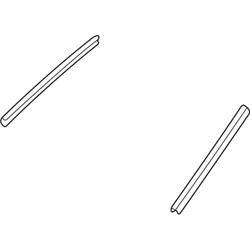 Toyota 75543-60020 Windshield Trim, Front
