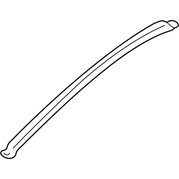 Toyota 75533-60031 Moulding, Windshield, Outside Passenger Side